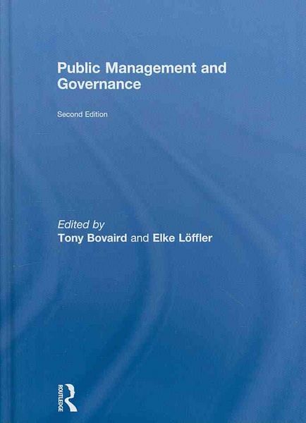 Produktbild: Public Management and Governance