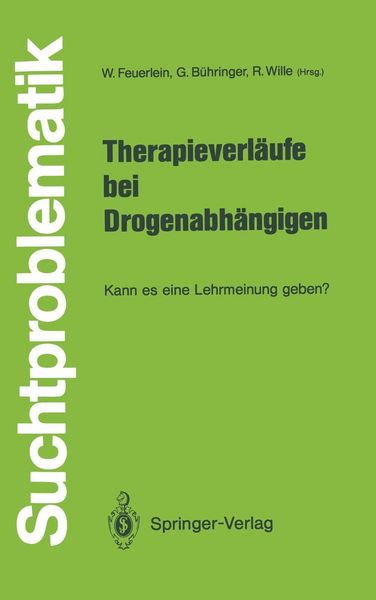 Produktbild: Therapieverl&auml;ufe bei Drogenabh&auml;ngigen