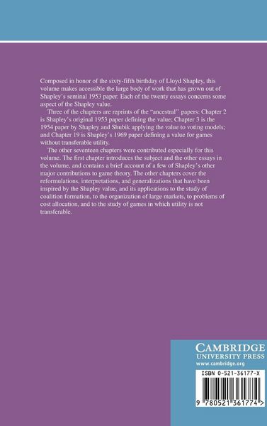 Produktbild: The Shapley Value