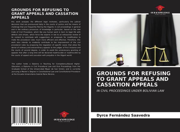 Produktbild: GROUNDS FOR REFUSING TO GRANT APPEALS AND CASSATION APPEALS