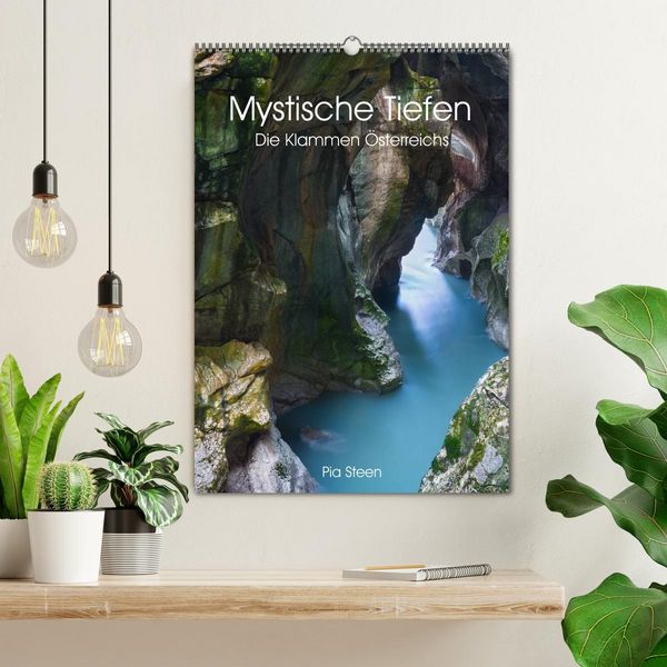 Produktbild: Mystische Tiefen - Die Klammen &Ouml;sterreichs (Wandkalender 2026 DIN A2 hoch), CALVENDO Monatskalender