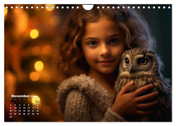 Produktbild: Kleine Herzen, Gro&szlig;e Liebe: Ein Jahr voller Freude und Entz&uuml;cken (Wandkalender 2026 DIN A4 quer), CALVENDO Monatskalender