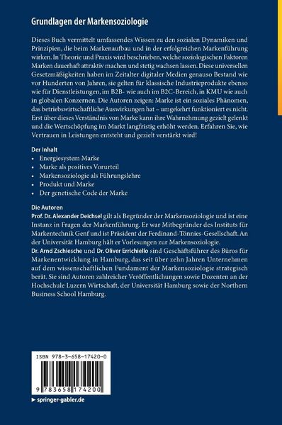 Produktbild: Grundlagen der Markensoziologie