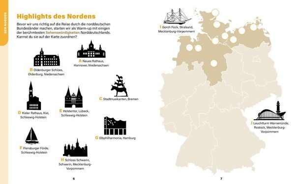Produktbild: Reise durch Deutschland I Wissen in R&auml;tseln