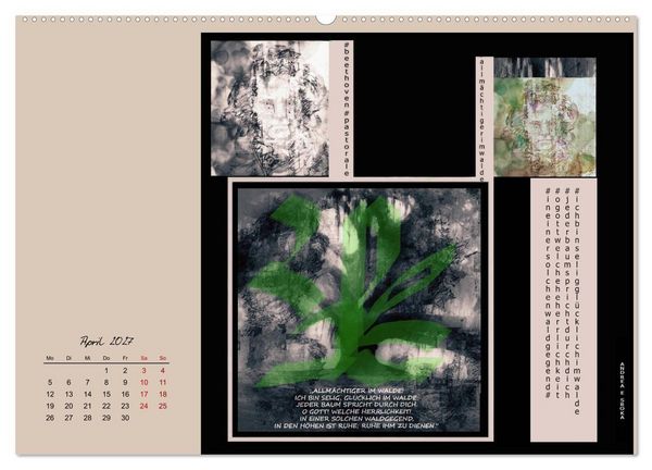 Produktbild: Beethoven - Pastorale im Aufbruch (Wandkalender 2027 DIN A2 quer), CALVENDO Monatskalender