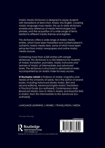 Produktbild: Arabic Media Dictionary