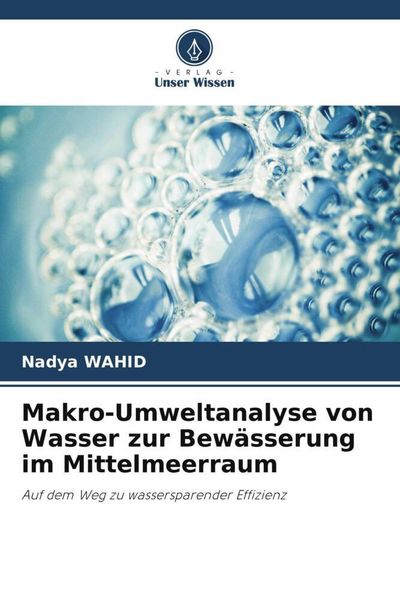 Produktbild: Makro-Umweltanalyse von Wasser zur Bew&auml;sserung im Mittelmeerraum