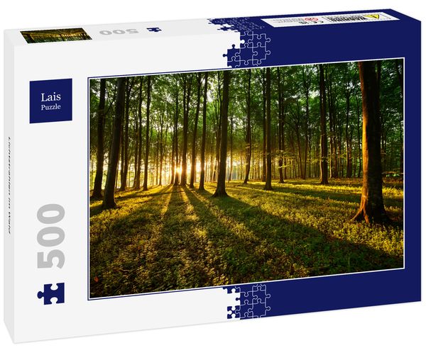Lais Puzzle Lichtstrahlen im Wald 500 Teile