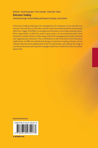 Produktbild: Emissions Trading