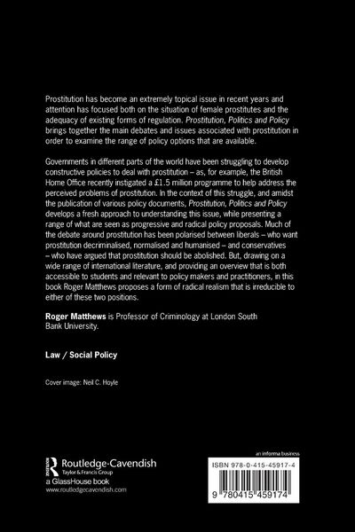 Produktbild: Prostitution, Politics & Policy