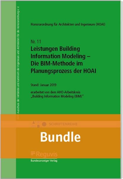 Produktbild: Leistungen Building Information Modeling - Die BIM-Methode im Planungsprozess der HOAI (Bundle)