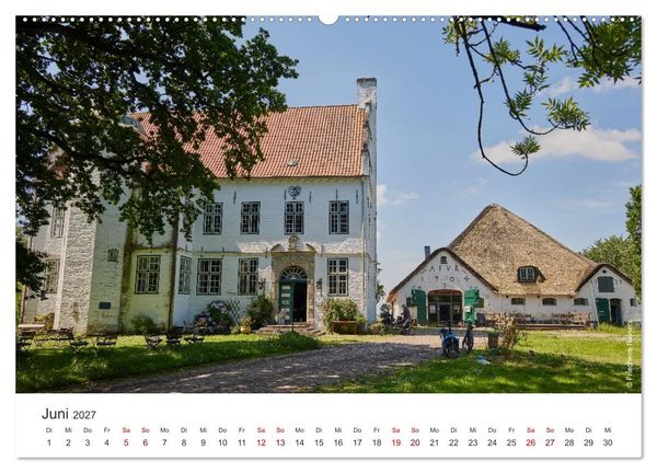 Produktbild: Halbinsel Eiderstedt - Momente der Natur (hochwertiger Premium Wandkalender 2027 DIN A2 quer), Kunstdruck in Hochglanz