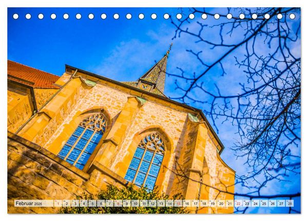 Produktbild: Kornwestheim - Impressionen einer Kreisstadt (Tischkalender 2026 DIN A5 quer), CALVENDO Monatskalender