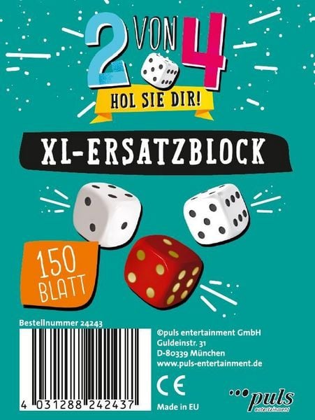 Produktbild: 2 von 4 - XL-Ersatzblock, 150 Blatt