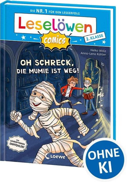 Produktbild: Lesel&ouml;wen Comics 2. Klasse - Oh Schreck, die Mumie ist weg!
