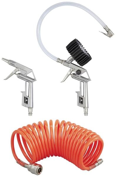 Produktbild: TOOLCRAFT Druckluft-Werkzeugset 12 bar