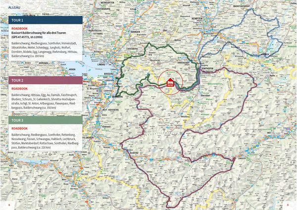 Produktbild: Motorrad Reisef&uuml;hrer Biker Weekends Deutschland