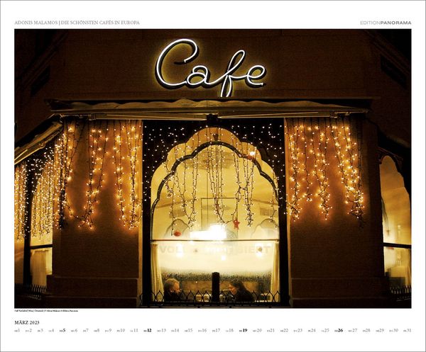 Produktbild: Die sch&ouml;nsten Caf&eacute;s in Europa 2023