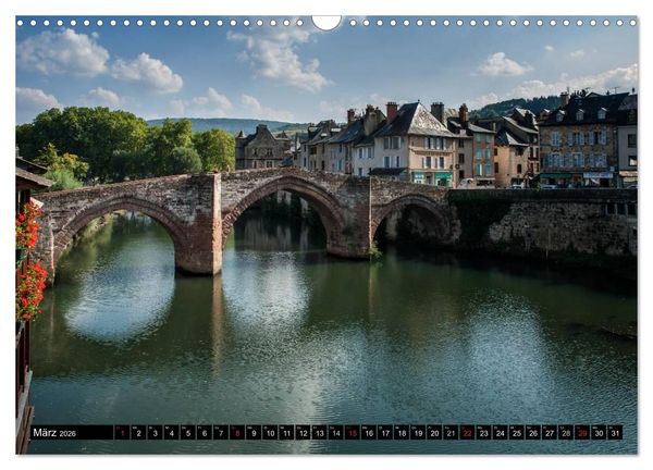 Produktbild: Unterwegs im D&eacute;partement Aveyron (Wandkalender 2026 DIN A3 quer), CALVENDO Monatskalender