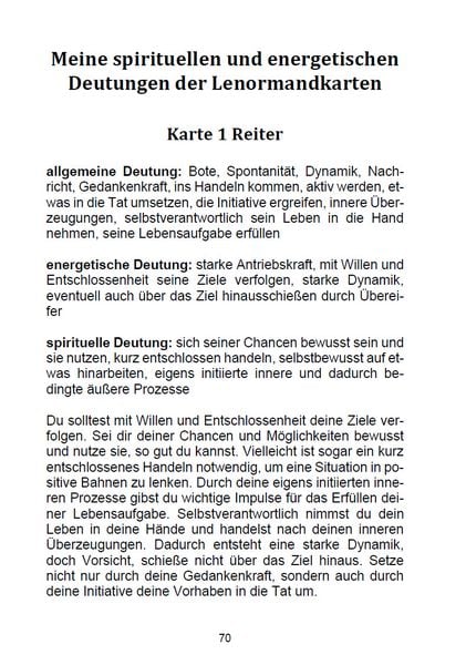 Produktbild: Der magische Seelenblick mit den Lenormandkarten