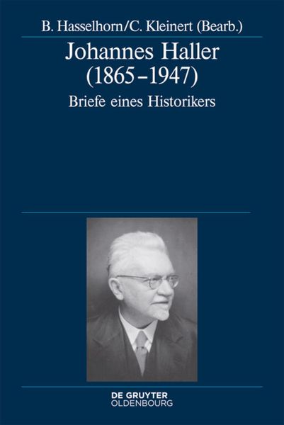 Produktbild: Johannes Haller (1865-1947)