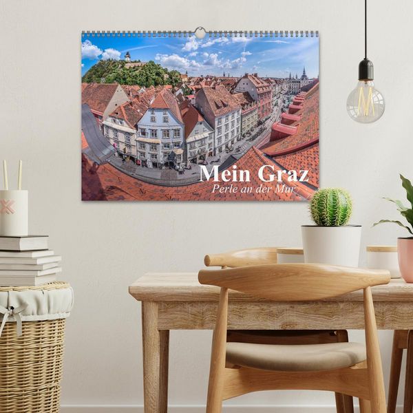 Produktbild: Mein Graz. Perle an der Mur (Wandkalender 2026 DIN A3 quer), CALVENDO Monatskalender