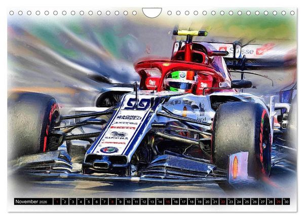 Produktbild: Kimi, Nico, Max and more (Wandkalender 2026 DIN A4 quer), CALVENDO Monatskalender