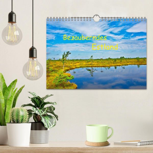 Produktbild: Bezauberndes Estland (Wandkalender 2026 DIN A4 quer), CALVENDO Monatskalender