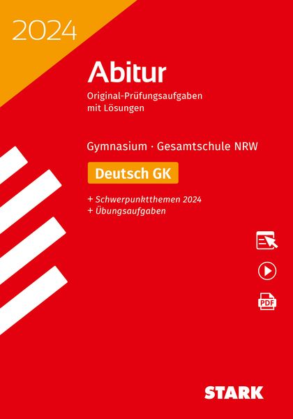 Produktbild: STARK Abiturpr&uuml;fung NRW 2024 - Deutsch GK