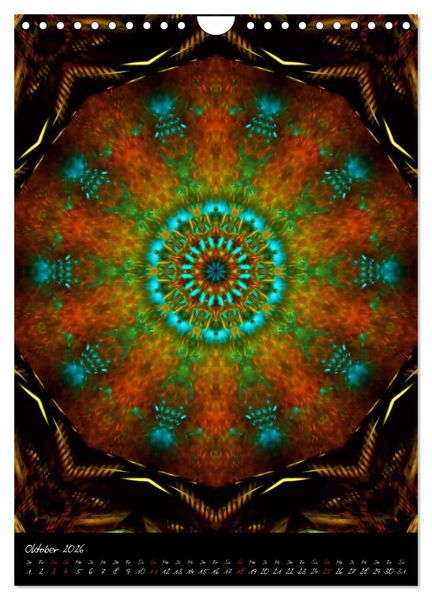 Produktbild: Mandala - Esoterik & Meditation (Wandkalender 2026 DIN A4 hoch), CALVENDO Monatskalender
