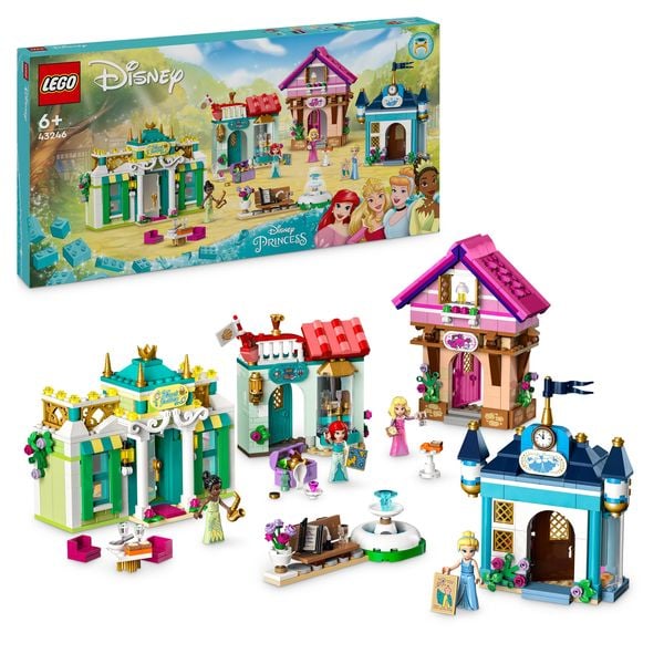 LEGO Disney Princess 43246 Disney Prinzessinnen Abenteuermarkt Spielzeug