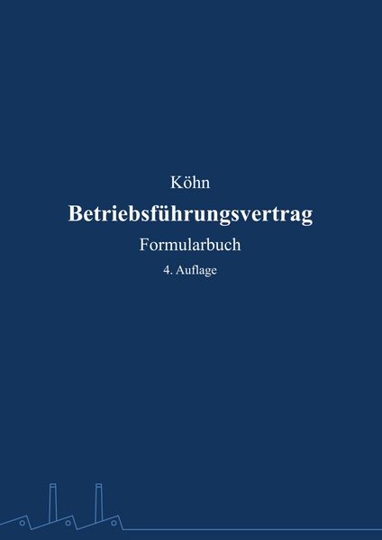 Produktbild: Betriebsf&uuml;hrungsvertrag