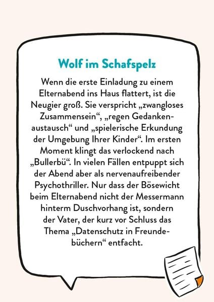 Produktbild: Survival Guide f&uuml;r den Elternabend