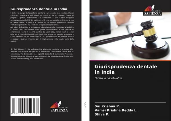 Produktbild: Giurisprudenza dentale in India