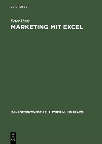 Produktbild: Marketing mit Excel