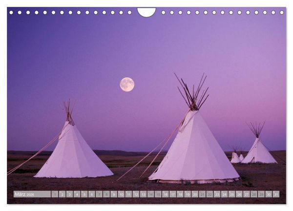 Produktbild: Magisches Indianerland (Wandkalender 2026 DIN A4 quer), CALVENDO Monatskalender