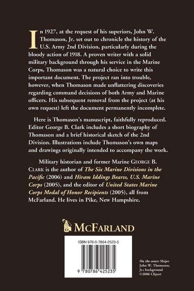 Produktbild: The United States Army Second Division Northwest of Chateau Thierry in World War I
