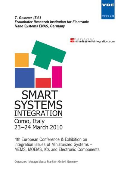 Produktbild: Smart Systems Integration 2010, CD-ROM