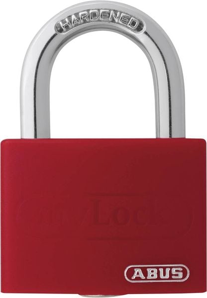 ABUS ABVS50011 Vorhängeschloss 43mm Rot Schlüsselschloss