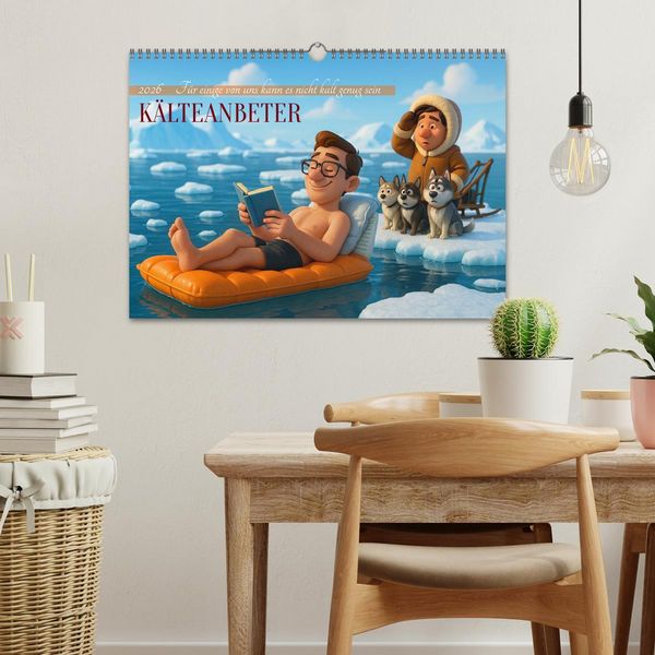 Produktbild: K&auml;lteanbeter (Wandkalender 2026 DIN A3 quer), CALVENDO Monatskalender