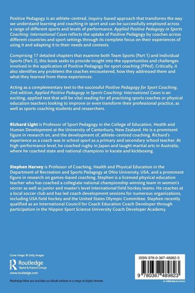 Produktbild: Applied Positive Pedagogy in Sport Coaching