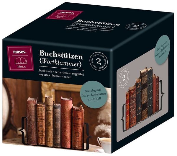Produktbild: moses. libri_x Buchst&uuml;tze Wortrahmen 2er Set