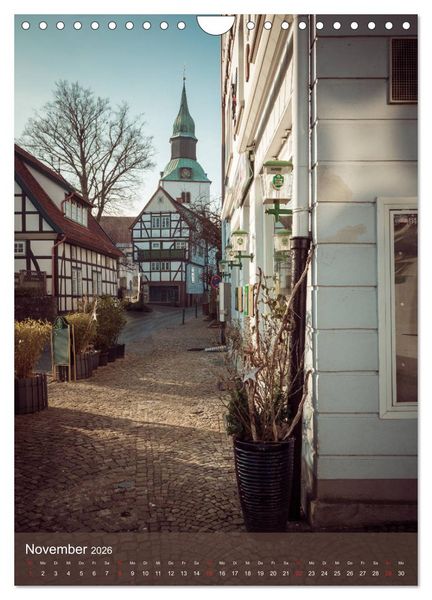 Produktbild: Historisches Bad Essen (Wandkalender 2026 DIN A4 hoch), CALVENDO Monatskalender