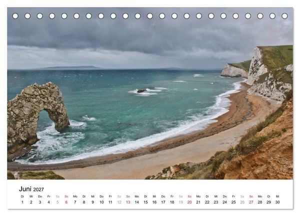 Produktbild: Englands wilder S&uuml;den (Tischkalender 2027 DIN A5 quer), CALVENDO Monatskalender