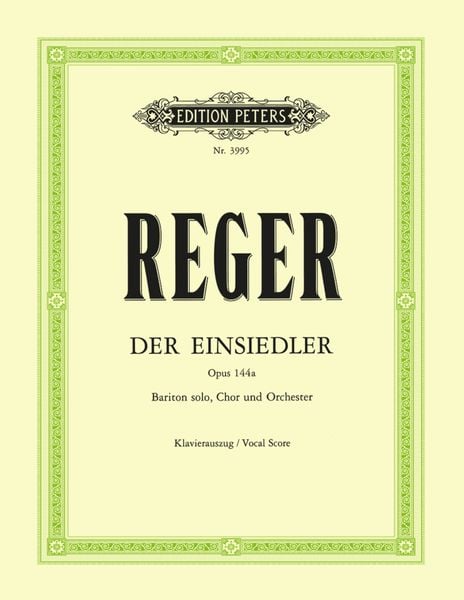 Produktbild: "Der Einsiedler" op. 144a