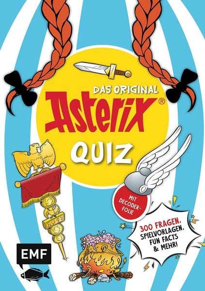 ASTERIX – Das offizielle Quiz, Taschenbuch von Marco Mütz, Edition Michael Fischer / EMF Verlag, 978-3-7459-2204-2
