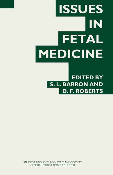 Produktbild: Issues in Fetal Medicine