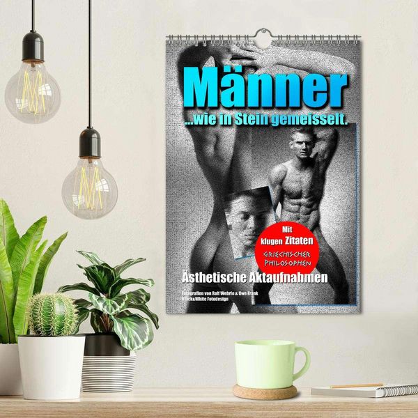 Produktbild: M&auml;nner... wie in Stein gemeisselt. (Wandkalender 2026 DIN A4 hoch), CALVENDO Monatskalender