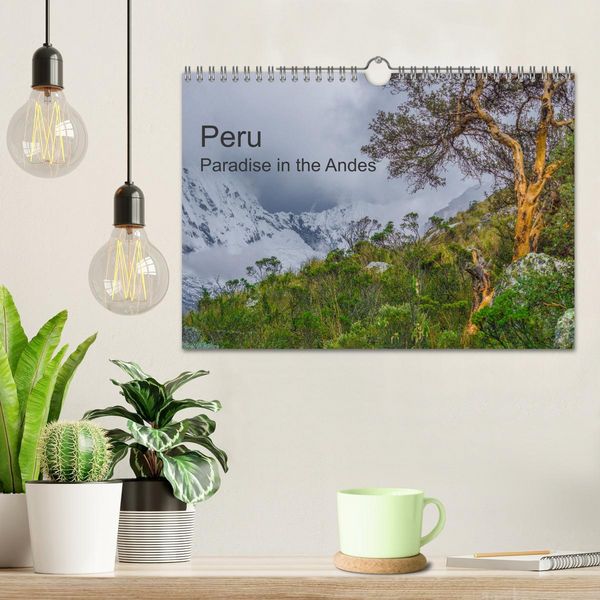 Produktbild: Peru Paradise in the Andes (Wall Calendar 2026 DIN A4 landscape), CALVENDO 12 Month Wall Calendar