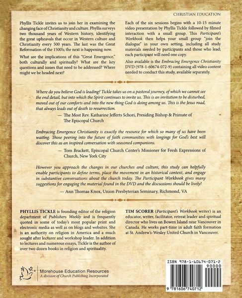 Produktbild: Embracing Emergence Christianity Participant's Workbook